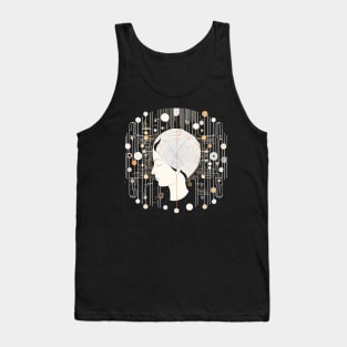 Brain Structures - Surreal Art Tank Top